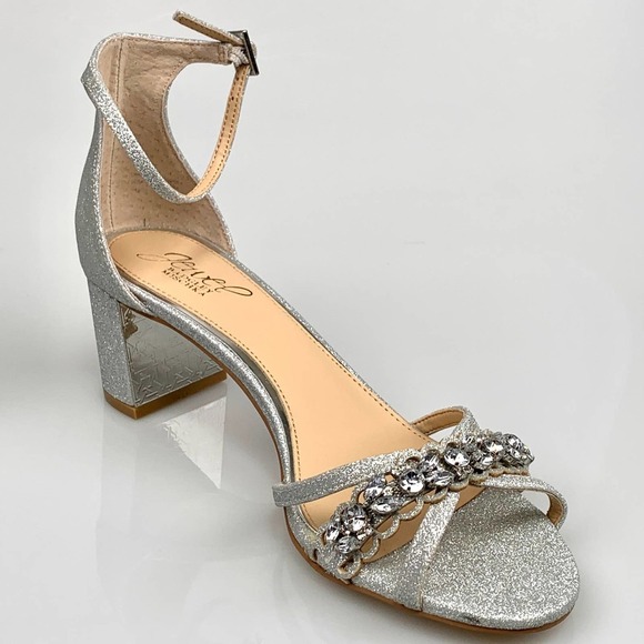 NIB Badgley Mischka Giona Evening Sandal Size 8 Evening Open toe - Picture 3 of 16